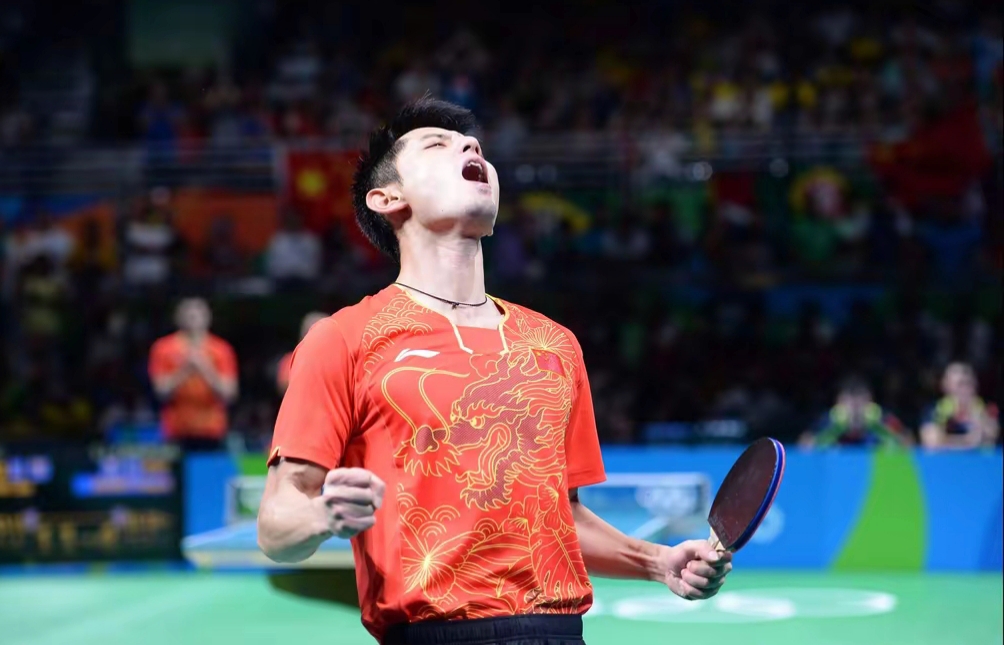 包含法国乒乓球队力克中国乒乓球队，张继科关键制胜的词条